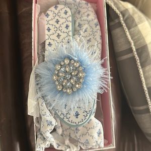 Hill House Home Blue Feathers Shoes